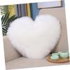 Homoyoyo Heart-Shaped Pillow, Heart Plush Toy, Plush Cushion, Valentine's Day Plush Toy, Fluffy Sofa Cushion, Valentine's Day Throw Pillow, Plush