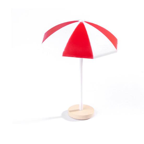 Mikro-Landschaftsdekorationen, Strand-Miniaturdekoration, Boot/Stuhl/Sonnenschirm/Palme/Schwimmring für Sukkulenten-Töpfe Glasabdeckungen DIY Meeresküsten-Szene