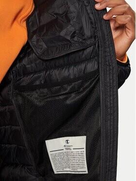 Champion Quilted Jacket Winter 'Hooded Jacket' Black