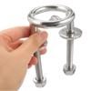 Marine Grade Water Ski Tow Ring Stainless Steel Boat Tow Accessory Marine Tow Hook  Yacht Equipment