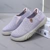 Fashion Women Lightweight Flats Walking Shoes Spring Casual Soft Soles Comfortable Slip-on  Shoes Woman Thick Soles Non-slip Casual Shoe