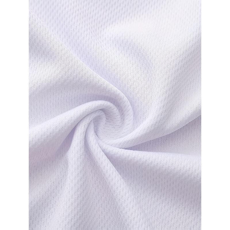 Taglia Europea Uomo T-shirt Girocollo Vestibilità Larga Traspirante Asciugatura Rapida Assorbente Umidità - Abbigliamento Sportivo Casual Leggero