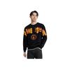 Li Ning Loose Fit Pullover Round Neck Sports Sweatshirt Men Sweatshirt Black AWDP725-2