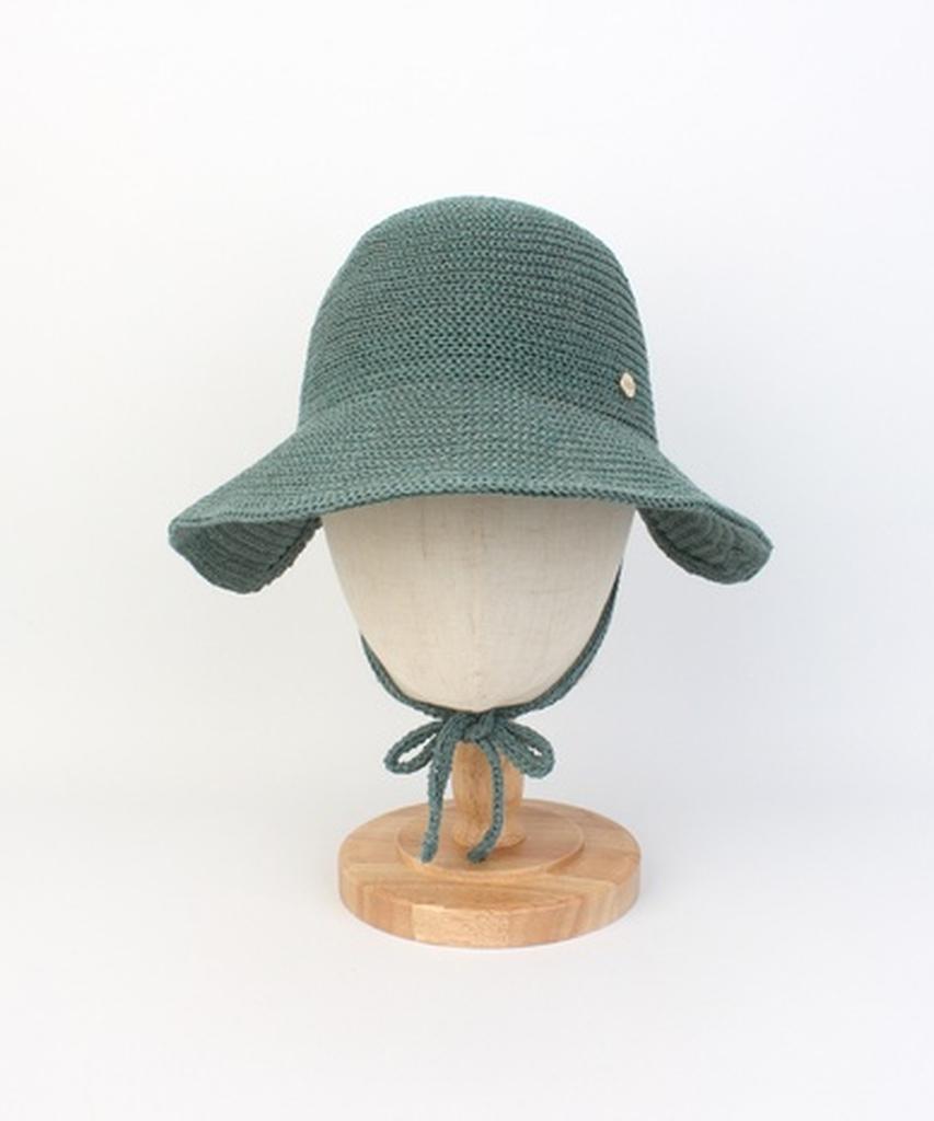 Yunibeosyeolkemiseuteuli Summer Green Logo Round Bonnet Hat