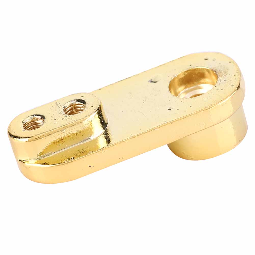 CNC Machining 25T Steering Servo Arm Upgrade Parts for 1Celsius10 1Celsius8 RC Car (Gold)