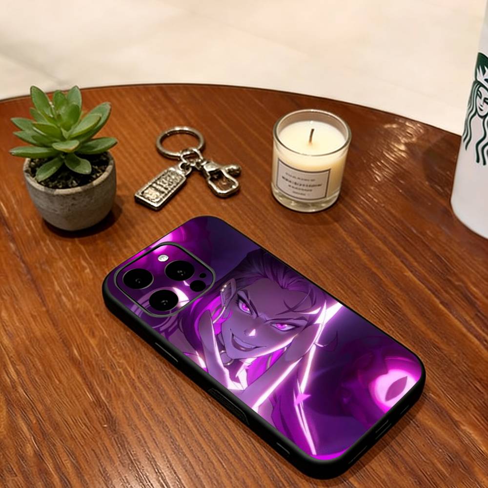 Reyna Valorant Phone Case Soft Silicone Black For IPhone 17 16 15 14 13 12 11 X XR Plus Pro Max Plus