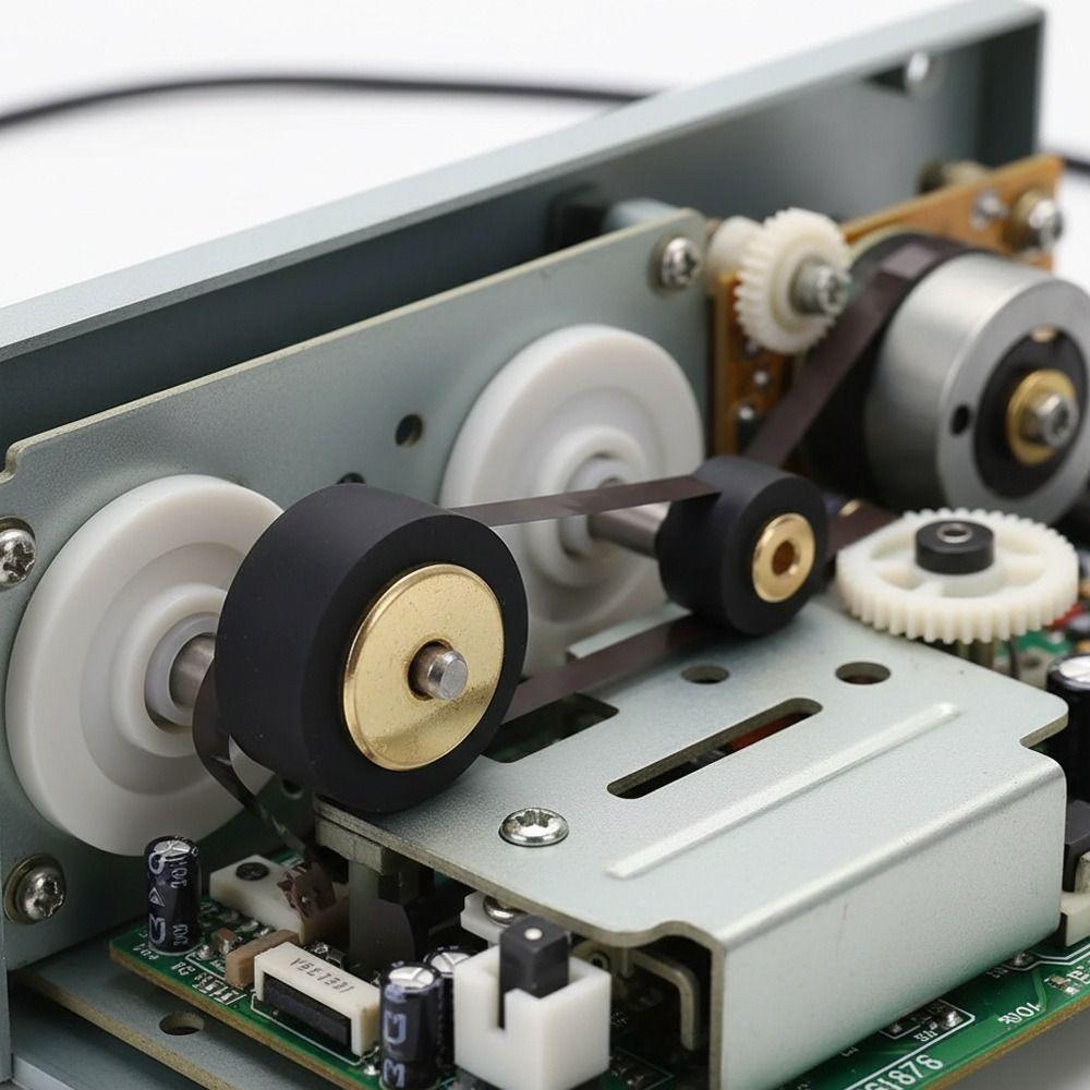 1Pcs Rubber Cassette Deck Pinch Roller Stereo Drive Wheel Part  Radio Equipment Use