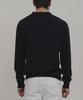 GOLDPERCENT Viscose Soft Cozy Collar Knit (Navy, Men)