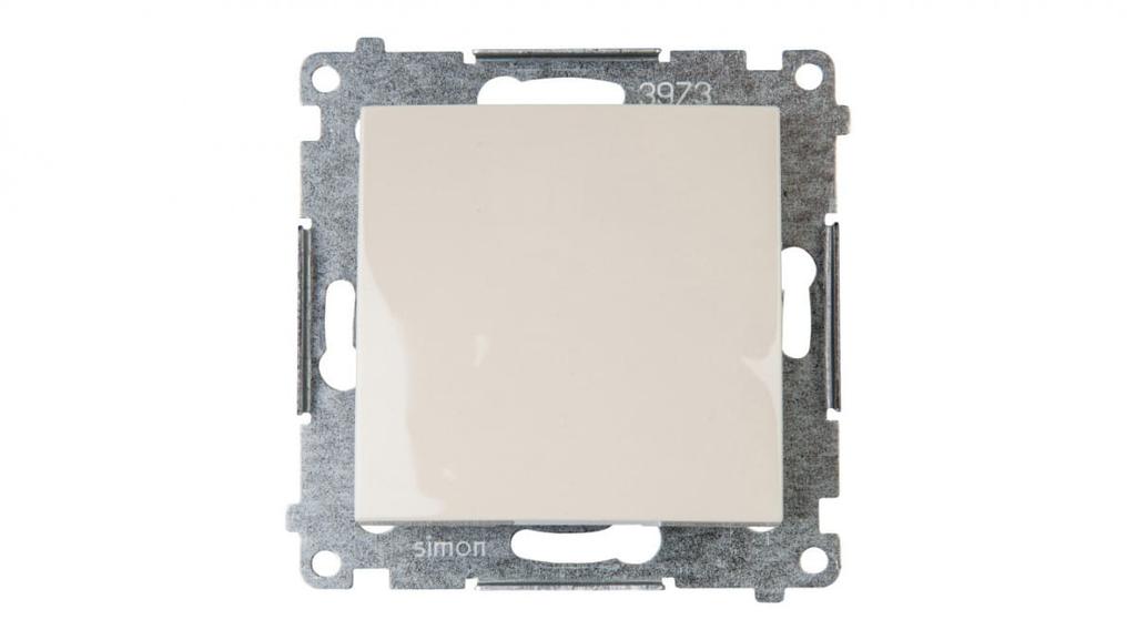 Simon 54 Single Pole Switch, Quick Connectors, Cream Dw1.01/41