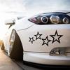 CS30226# 12 X 24cm Stars Sticker On The Car Vinyl Decal Waterproof Decoration Car Stickers