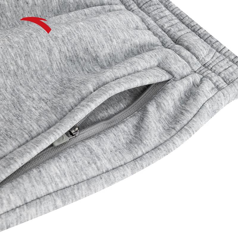 Anta Men's Fleece-Lined Winter Sweatpants