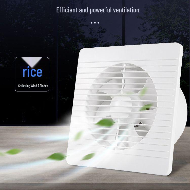 

8 Круглый Вытяжной Вентилятор для Окна Ванной Комнаты и Кухни