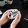 Gothic Skeleton Clear Earphone Cases Cover With Hook Case For Samsung Galaxy Buds 3 FE 2Pro Live 4 Pro 2 3Pro 4Pro