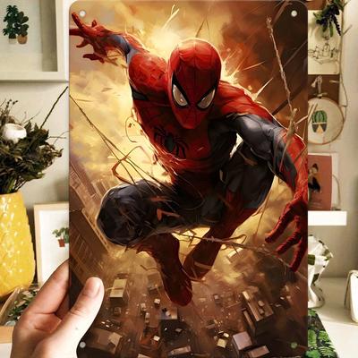 Marvel Metal Poster Frame - Superhero Themed Wall Decor for Marvel Fans, Bringing Colorful and Eye-Catching Effects To Your Room