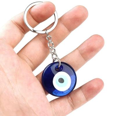 Blue Eye Lucky Eye Keychain Turkey Car Hanging Charm Auto Accessories Lucky Eye Pendant  Handbag