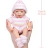 E7Ce 7In Collectible Doll Interactive Reborns Toy Washable Baby Doll New Parent Gifting Dolls Toddler Cuddle Educational Toy