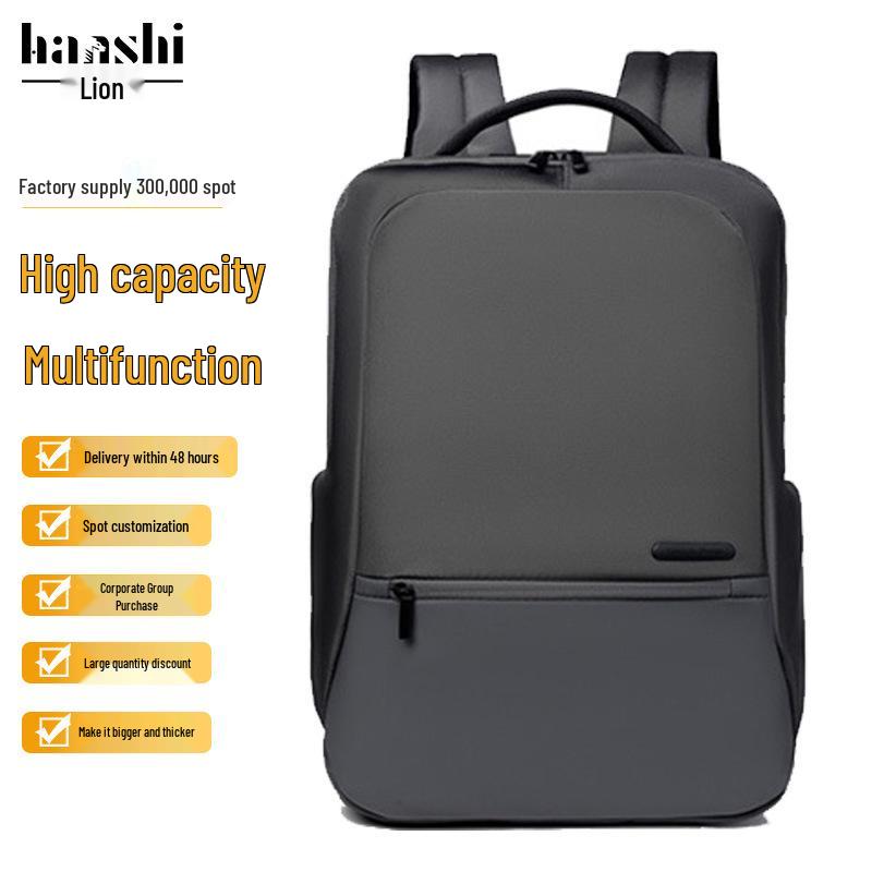 Men's Waterproof Business Backpack - High-End Fashion, Large Capacity, Perfect for Travel and Commute