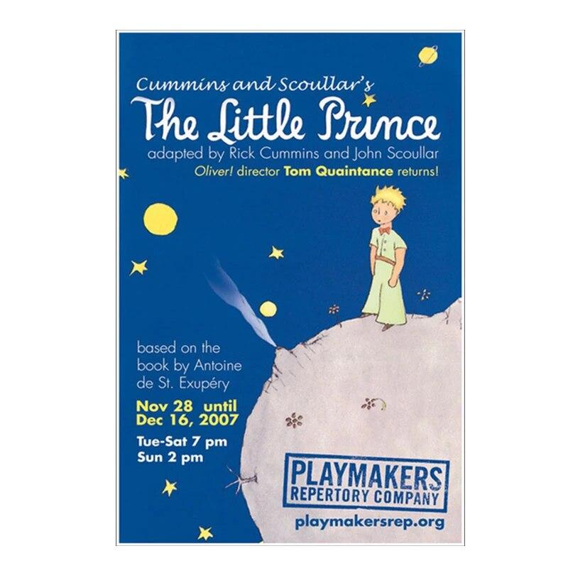 Peinture sur toile du petit Prince, histoire de légende, illustration murale imprimée et images, affiche de Style, chambre d'enfant, décoration de la maison