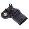 Auto Ansaugdrucksensor 0281002680 Schwarz Luftkrümmerdruck MAP Sensor Ersatz für Ford