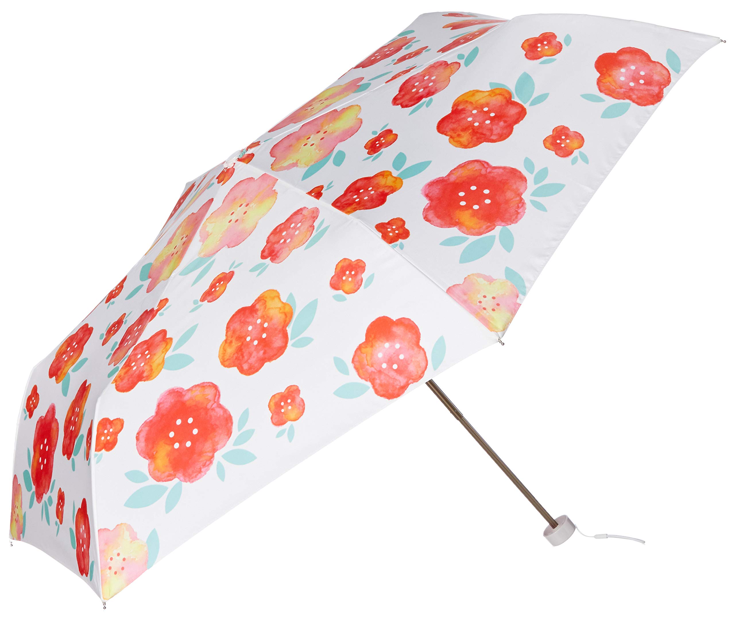 

Estaa Folding Umbrella with Watercolor Flower Pattern