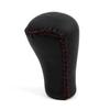 Car Interior Gear Shift Knob for Toyota Manual Handle Lever Stick Shifter Leather with Black / Red Stitch