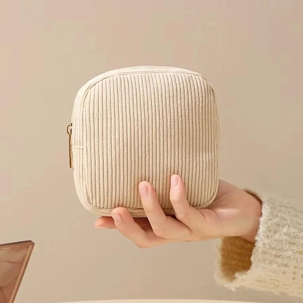 New Mini Makeup Lipstick Bag Organizer Bags Small Pouch Sanitary Napkins Case Travel Cosmetic Storage Pouch Women