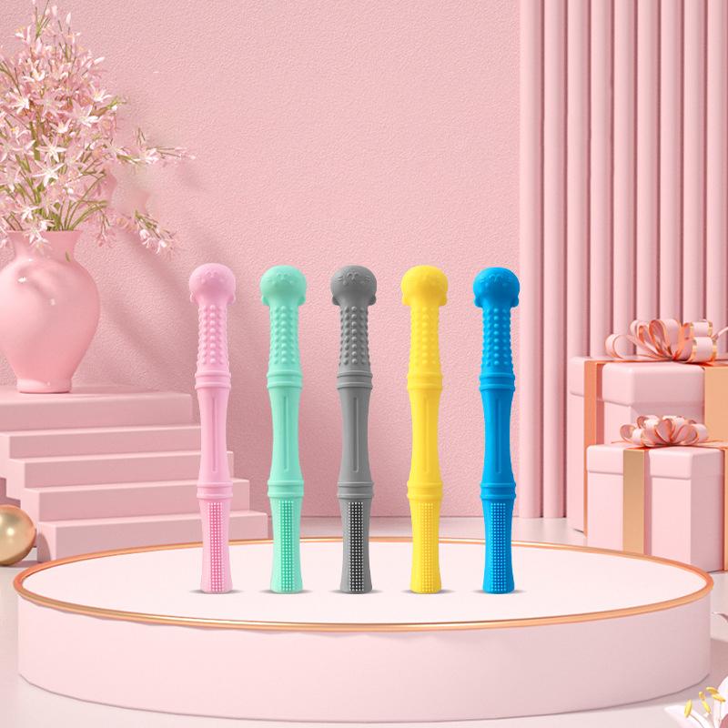 Autistic Chew Toy Silicone Baby Teether Toys Sensory Chew Toy For Autistic Children - Chewelry With Adhd Chewing Toys And Teethe