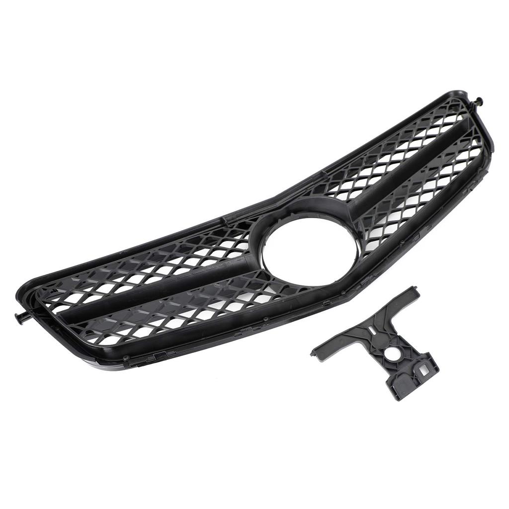 Front Bumper Grille Grill Fit C-Class Benz W204 C300 C350 2008-2014