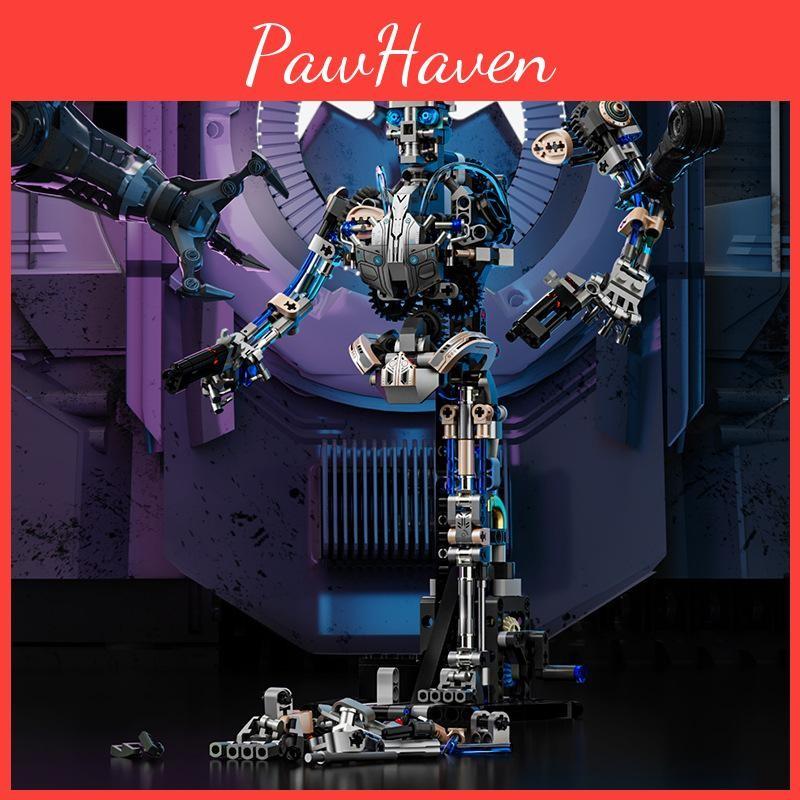 Skelett Mechanischer Roboter Bausteine Set Für Kinder Mit Spielset Kreativ