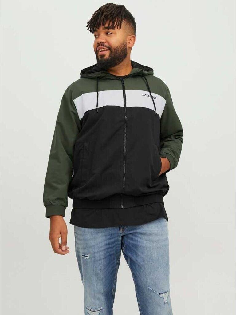 

Зимняя куртка Jack & Jones Rush Plus Bomber Jacket (12243517) Jjerush Hood Noos Pls (12243517) forest night 4XL