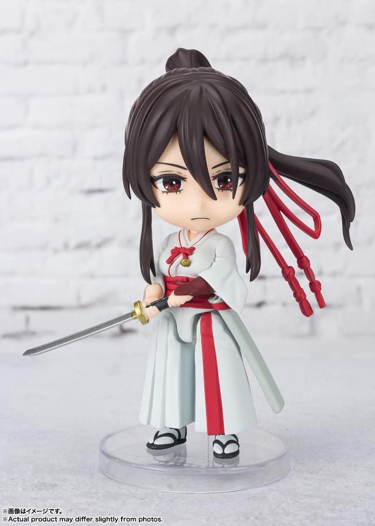 TAMASHII NATIONS Figuarts mini Hell Raku Yamada Asaemon Sakiri примерно 90 мм окрашенная подвижная фигурка из ПВХ и АБС