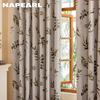 1PC 100% Blackout Curtains  American Countryside Style Plant Printed Curtains for Bedroom Living Room Balcony Window for Home Decor