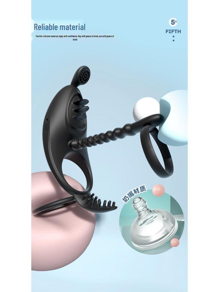 Verstellbarer Niedlicher Haustier-Sperrring für Männer & Paare - Vibrierendes Selbstbefriedigungs-Erwachsenenspielzeug