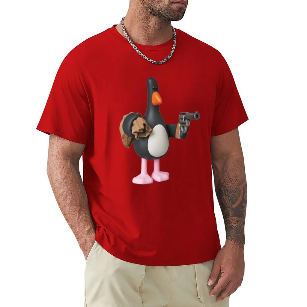 Feathers McGraw TShirt TShirt Boys Whites Aesthetic Clothing Mens Workout Shirts