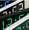 GH9007 Multifunctional LED Clock: Large Screen, Wall-Mountable & Tabletop, with Temperature, Humidity, and Alarm Features.