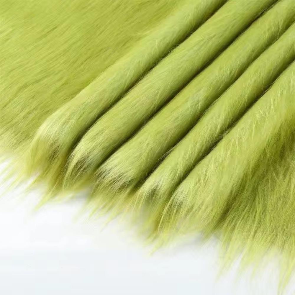 1,8M Zuschneide Stoff Plüsch Nähen Kostüm Streifen DIY Kunstpelz Band Bänder Heimdeko