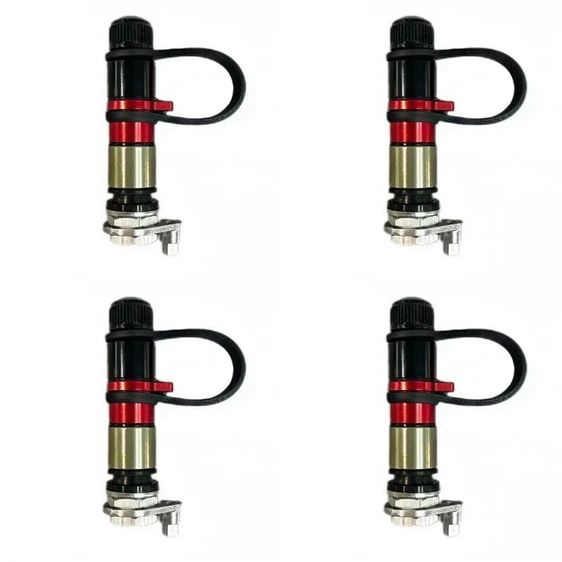 4X Universal Tire Valve Pressure Relief Valve Desert Off-Road Sand Tire Quick Release Valve Car Accessories Long Style