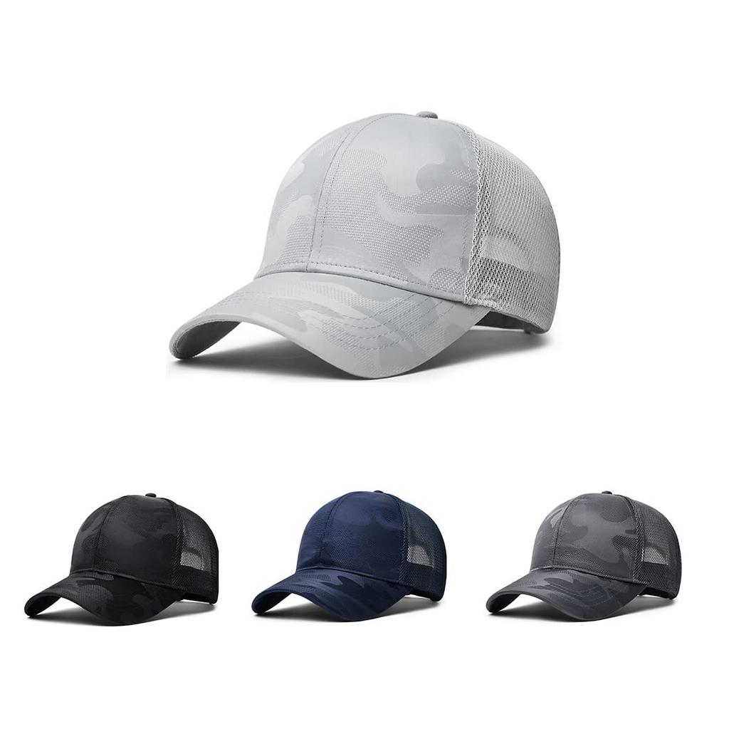 Mesh Baseball Quick Mountain Outdoor Hat [AXIAO] Men's Cap, Cap, Drying, Climbing, Fishing, Golf, Driving, Running, (Creamy White)