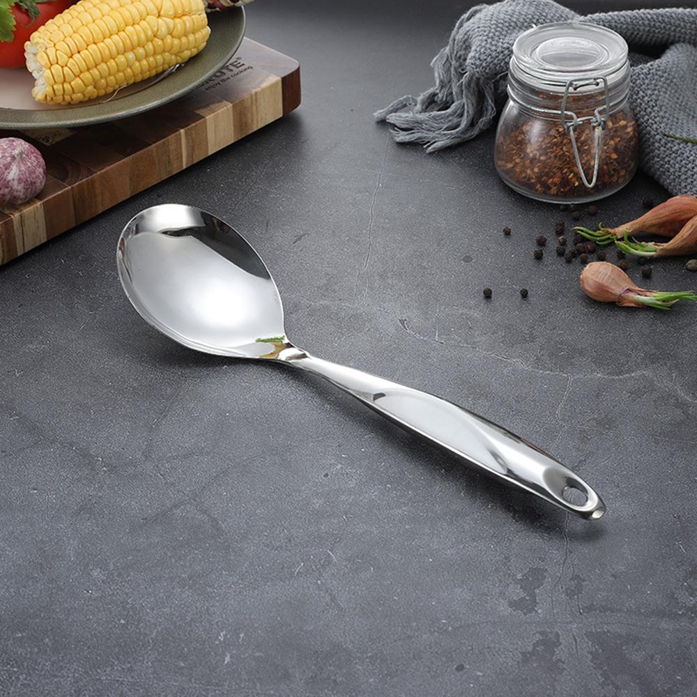 Steel Non-stick Shovel Turner Soup Spoon Spatula Pasta Server Kitchenware Cookware Kitchen Utensils