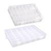 Sewing Thread Storage Box Organizer Portable Compartments Carry Case Empty Threads Spools Box for Beads Embroidery Threads