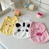 Spring and Summer Ins Puppy Clothes Animal Dog Vest Pet Cat Puppy Clothing Waffle Vest For Small Dog Teddy Traction Dog Costume