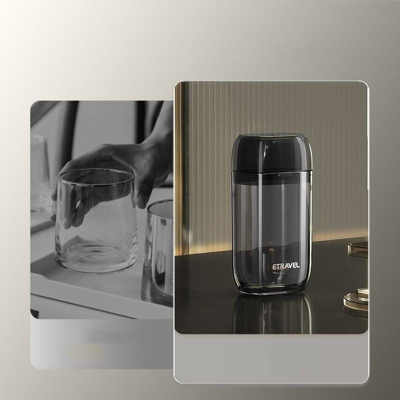 Portable Toiletries Set, Travel Toiletries Storage Box, Mini Toiletries Cup, Multifunctional Mouthwash Cup