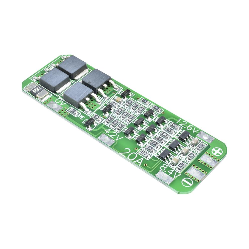 1/1/1Pcs 1S 11A Li-ion Lithium Battery 18611 Charger PCB BMS Protection Board For Drill Motor 11.6V Lipo Cell Module 61x11x1.1mm