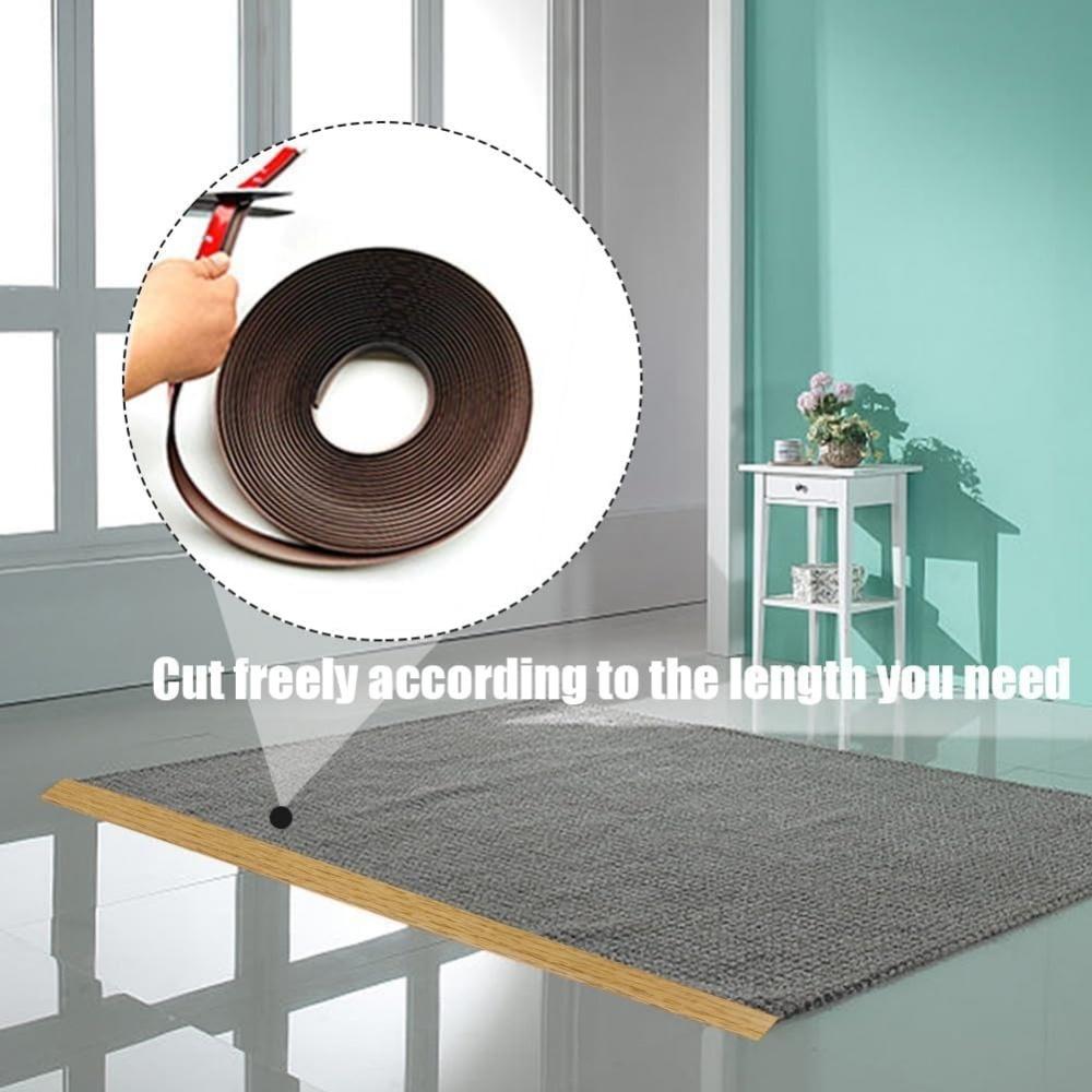 1pC 2mX3cm Floor Transition Strip - Self Adhesive, PVC Carpet To Tile, Flooring Threshold Floor Edging Decorative Strip
