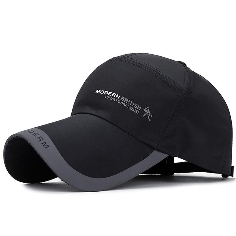 2025 Summer Wide Brim Baseball Cap Sports Hat Unisex Sun Hat Outdoor Quick-Drying Mesh Cap Breathable Duck Tongue Cap