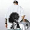 Rapper Frank Retro Grafik T-Shirt Herren Hip Hop Ocean Album Kleidung T-Shirts Y2k Unisex Blond Fashion Übergroßes Baumwoll-T-Shirt