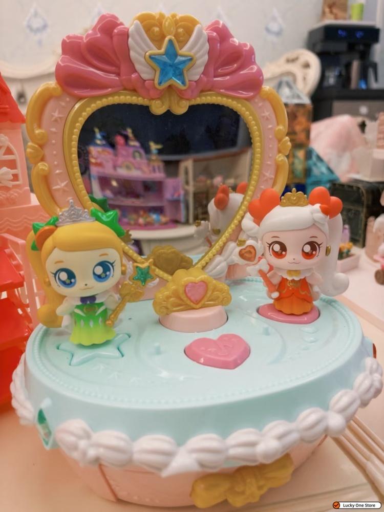 Figurină Kawaii Princess Key Cutie de Comori Anime - Hot Catch Teenieping Magical Sweetheart Love Series Jucărie Colecționabilă pentru Fete