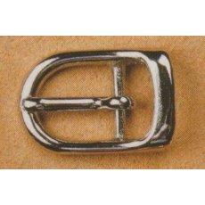 Craft Sha Brass Buckle Nickel 1.5cm (0.59 Inch) Inner Width 1613 for Leathercraft DIY