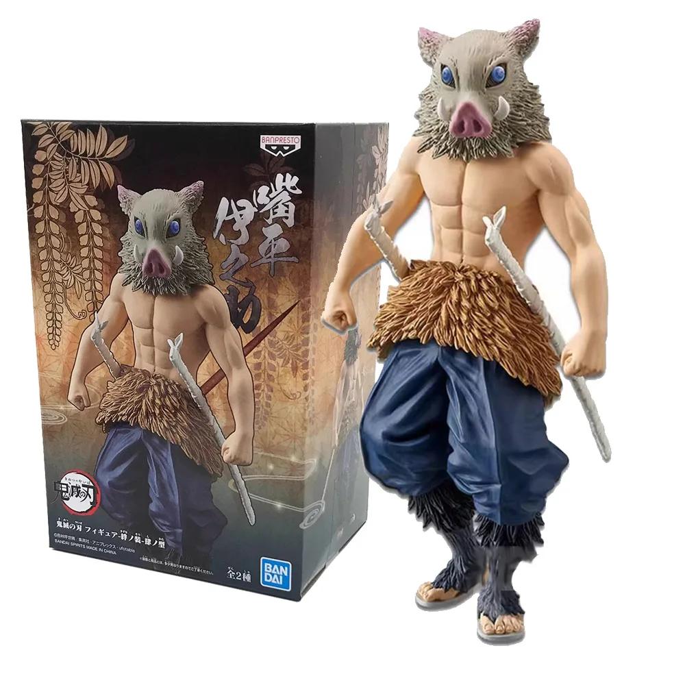 

15CM Anime Figure Demon Slayer Hashibira Inosuke Figure Kimetsu no Yaiba Kamado Tanjirou Figure Kizuna no Sou Model Toy Gift No box