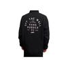 Vans Letter Print Casual Zip Hoodie Jacket Men jackets Black VN0A3DASBLK